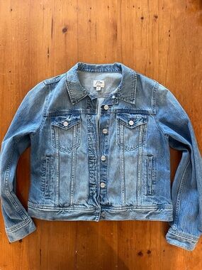 J. Crew Trade Mark Blue Denim Jean Jacket Women’s